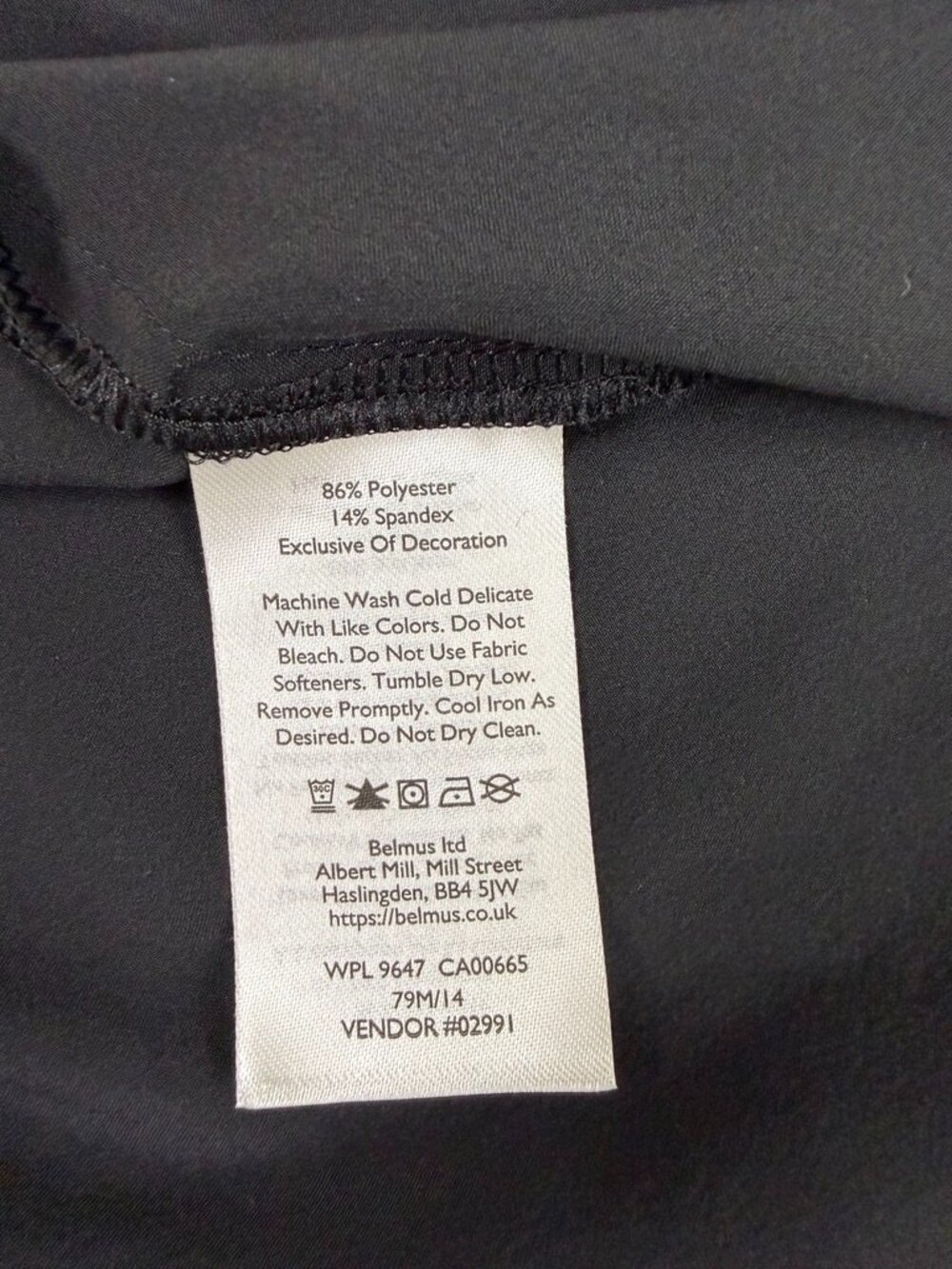 Eddie Bauer Black Stretch Collared Pocket Blouse XL - Picture 7 of 7